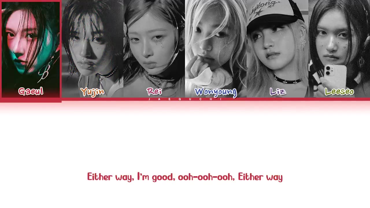 IVE 'Either Way' Lyrics (아이브 Either Way 가사) (Color Coded Lyrics)