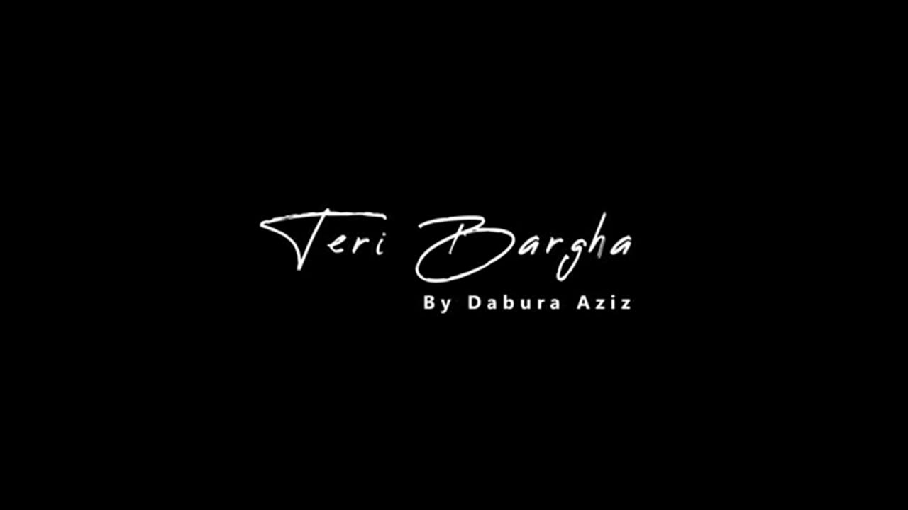 Teri Bargha by Dabura Aziz || New Masihi Geet 2024