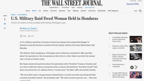 Banned YouTube Video: President Trump Combating Human Trafficking