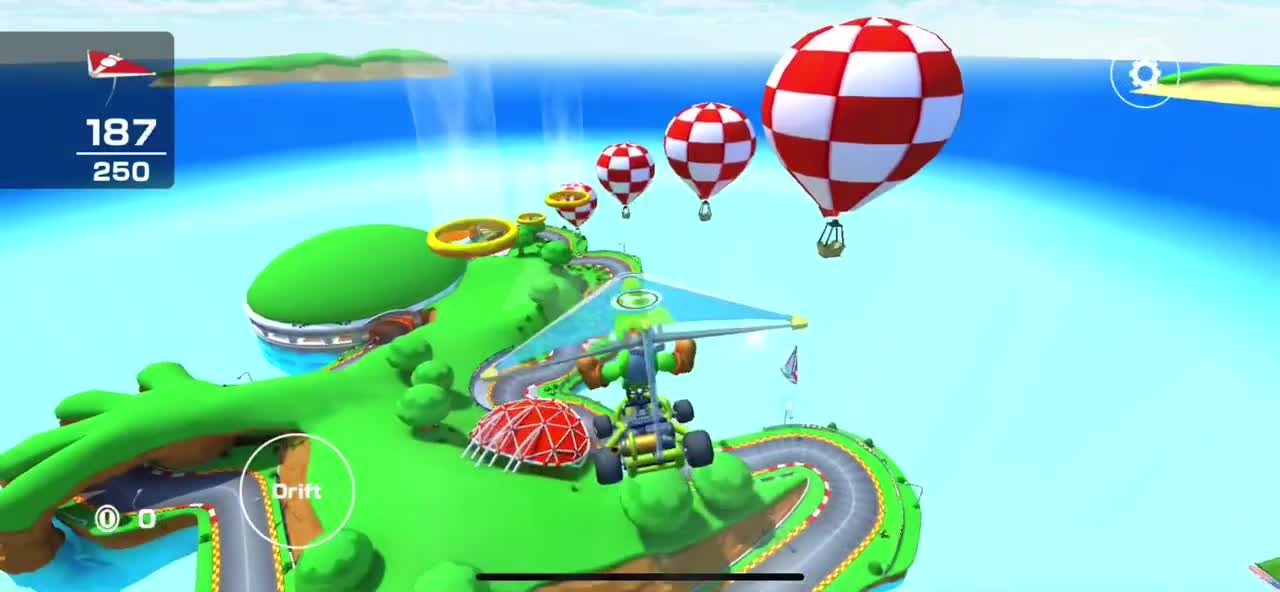 Mario Kart Tour - Luigi Cup Challenge: Glider Challenge Gameplay