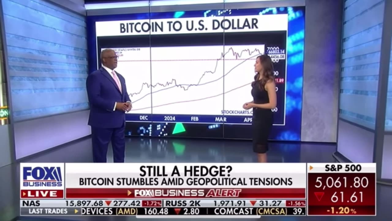 Natalie Burnell on Charles Payne 04/16/2024 #bitcoin