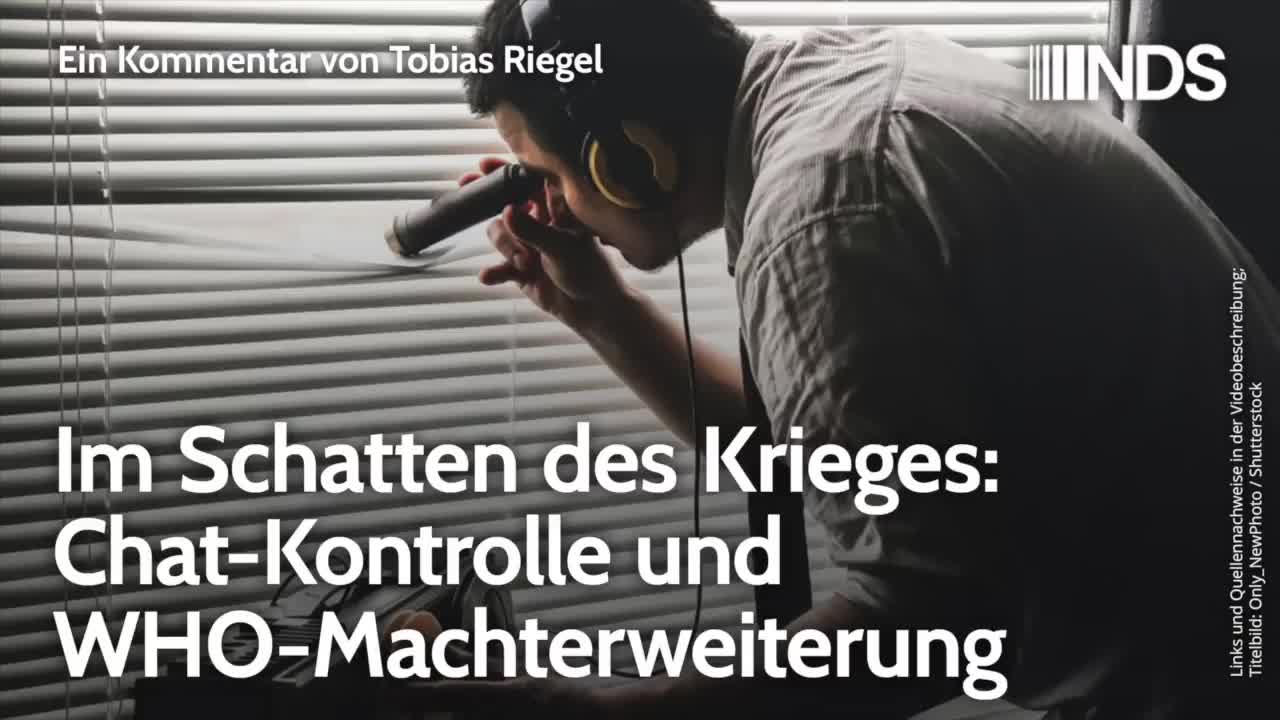 Chat-Kontrolle und WHO-Machterweiterung