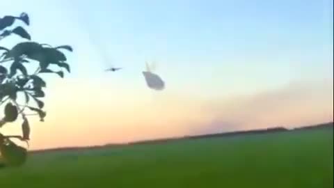 Ukrainian airforce working in pairs in the Donbass region