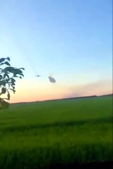 Ukrainian airforce working in pairs in the Donbass region