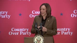 KAMALA: "It's (the election) packed with some stuff! HA HA HA HA!"