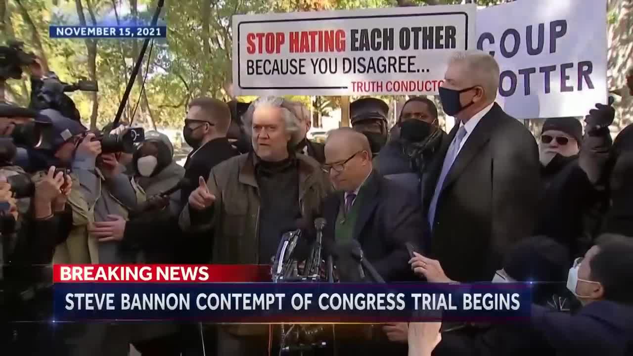 Bannon is in trouble