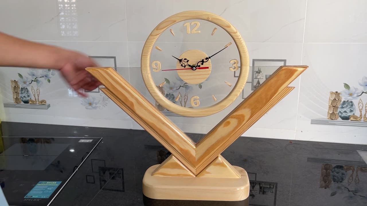 Woodcraft | How to Make Perfect Design for Wooden Desk Clock