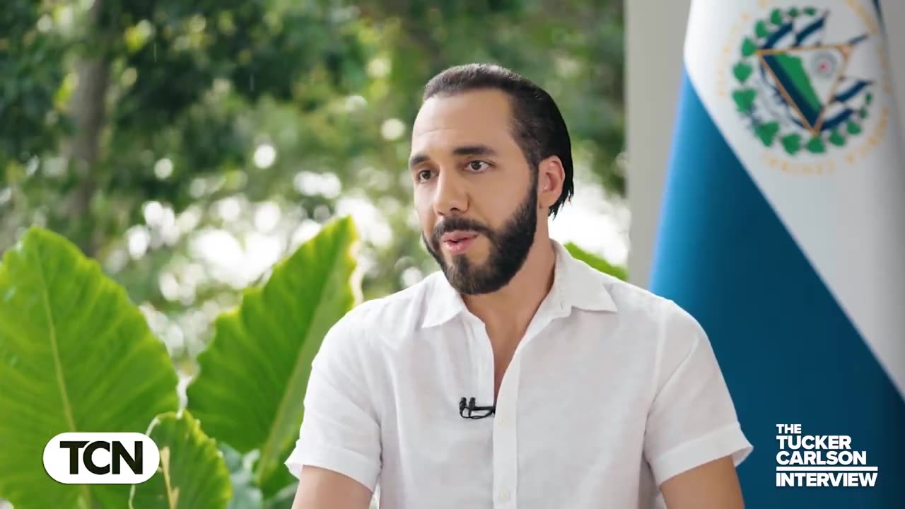 Tucker Carlson - President Nayib Bukele saved El Salvador.