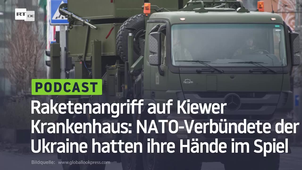 Raketenangriff auf Kiewer Krankenhaus: NATO-Verbündete der Ukraine hatten ihre Hände im Spiel