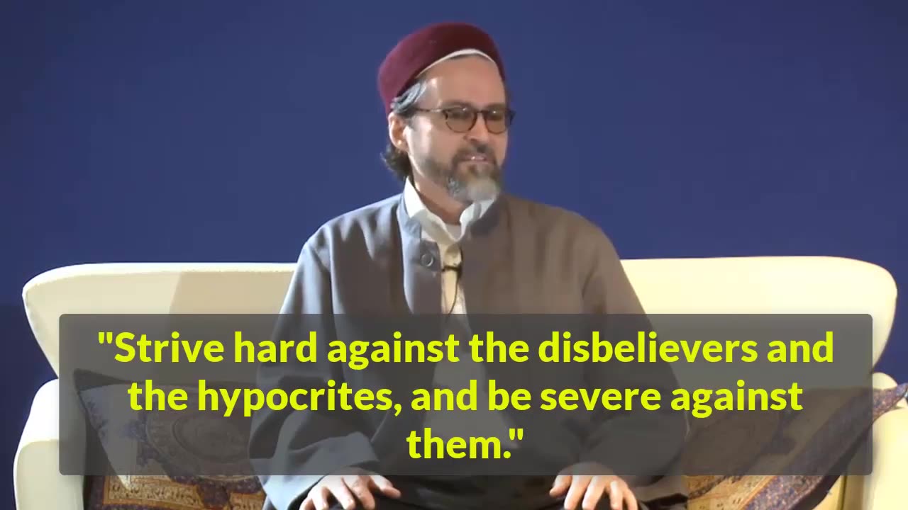 The Murtadd Hamza Yusuf twists a Hadith to blame the Syrians for wanting Shariah