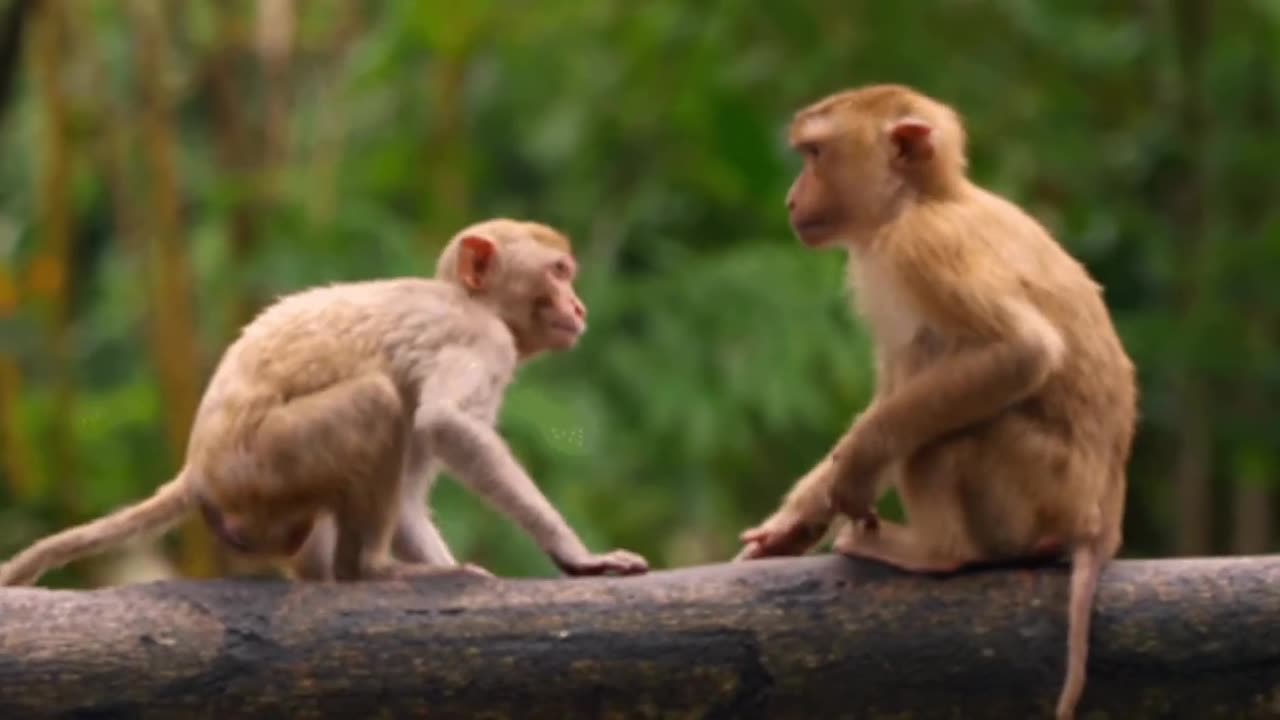 funny monkey video