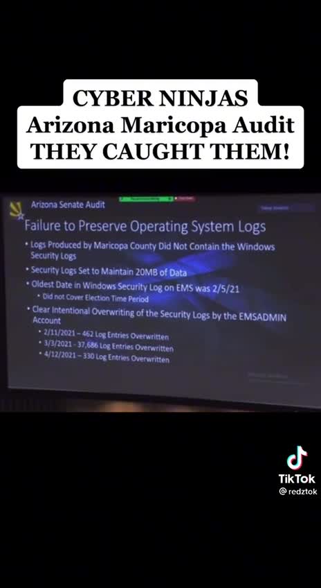 Cyber Ninjas We Caught them