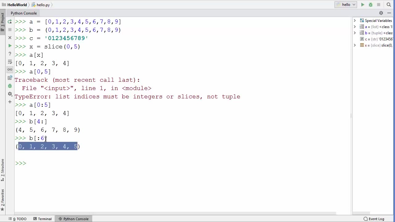 Python Tutorial for Beginners 17 - Python Slice and Negative index