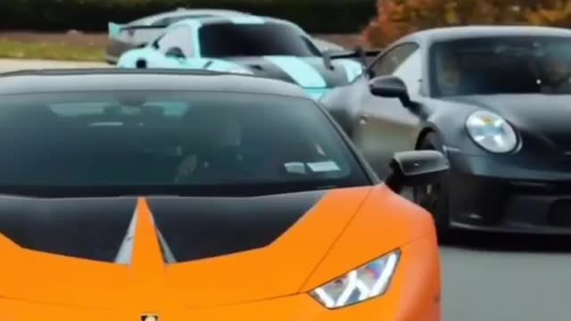 Lamborghini car in road test ✅ car Lamborghini car video