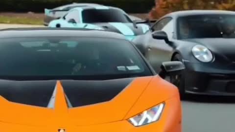 Lamborghini car in road test ✅ car Lamborghini car video