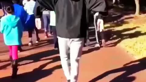 Cool walking