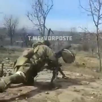 Ukraine War - Attacking the enemy with the AGS-17 "Flame".