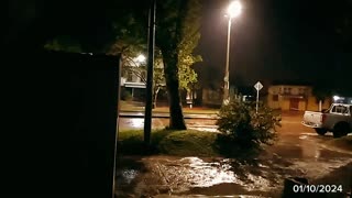 Lluvia en Tacuarembó (30/09 al 01/10/2024)