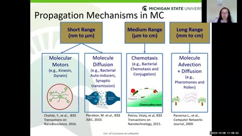 Dr. Bige Deniz Unluturk - 10/06/2023 - Molecular Communication Platforms at Multiple Scales "Thanks to synthetic biology, we can engineer living cells as biosensor devices and thanks to MEMS &nanotechnology"