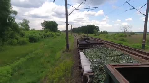 Russian railroad troops