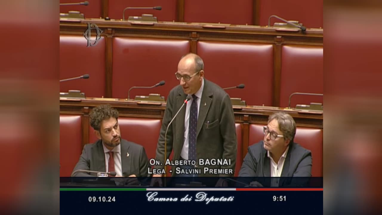 🔴 On. Alberto Bagnai, in Aula, sul piano strutturale di bilancio di medio termine - Italia 2025-2029
