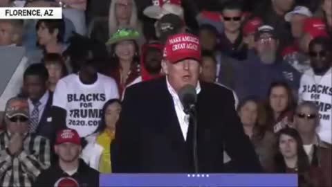 Donald J. Trump Rally in Florence, Arizona.