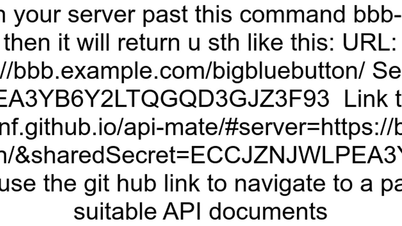 you did not pass the checksum security check in bbb