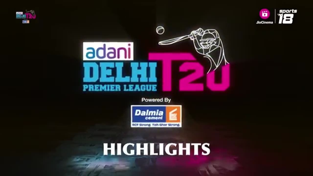 South Delhi Supertarz vs North Delhi Strikers | DPL T20 Highlights | JioCinema & Sports18