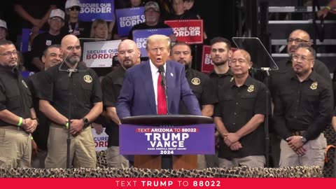 Full Speech President Trump in Prescott Valley, AZ 13.10.24
