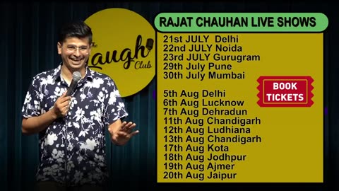 Stand up comedy by rajat chauchan