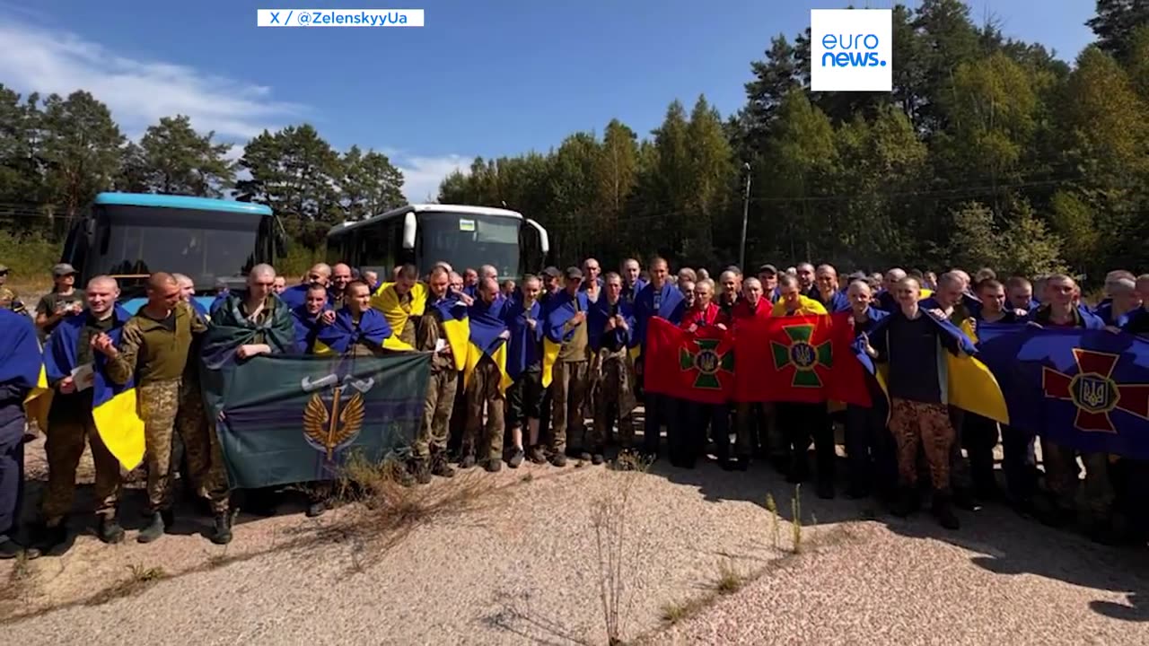 Russia and Ukraine exchange over 100 prisoners of war