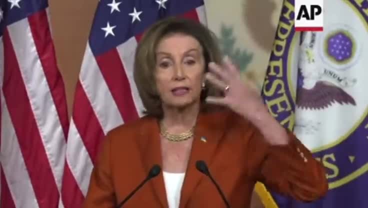 Allegedly Sober Nancy Pelosi Attempts to Explain Geopolitics