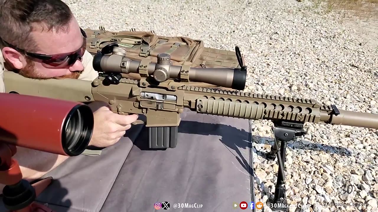 Knights Armament (KAC) M110 SR-25 Suppressed