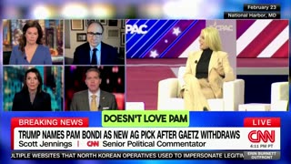 CNN's Scott Jennings calls Trump's new AG pick, Pam Bondi, a “massive upgrade” over Matt Gaetz.