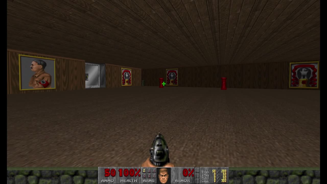 Doom 2 - Hell on Earth - Wolfenstein (MAP31) - All secrets