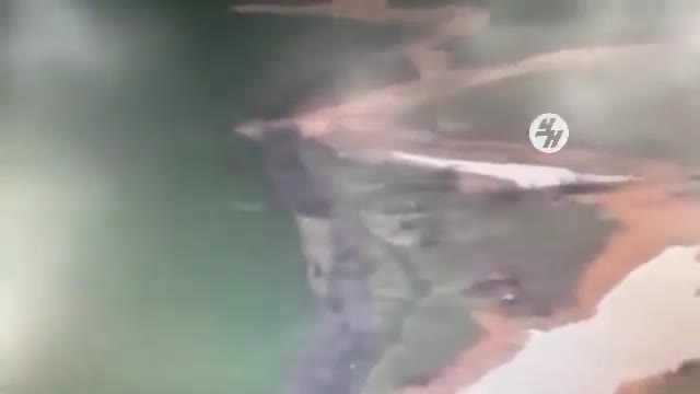 Russian Helicopter Sustains Devastating Hit Near Kharkiv