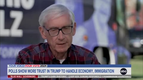 Politics - 2024 Lying Liberal Globalist Commie Puppet Tony Evers WI Hates You Trump 2024