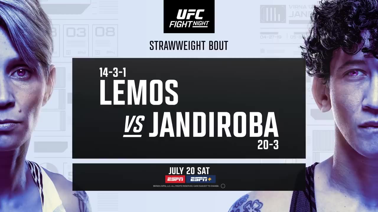 UFC : Lemos vs Jandiroba