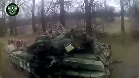 CHILLING FOOTAGE SAID TO SHOW RUSSIAN MILITARY PATROLS ON RAIDS IN UKRAINE'S CHERNIHIV REGION