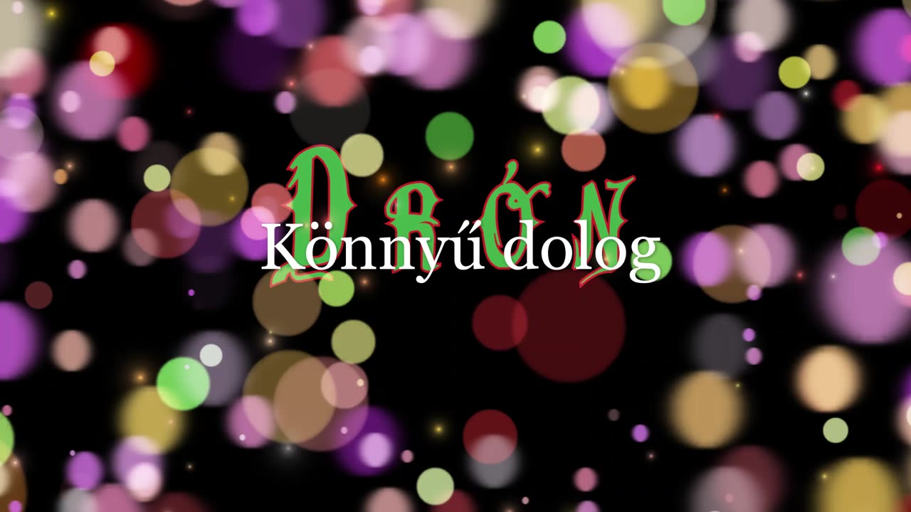 Drón ¦ Könnyű dolog (dalszöveges audió)