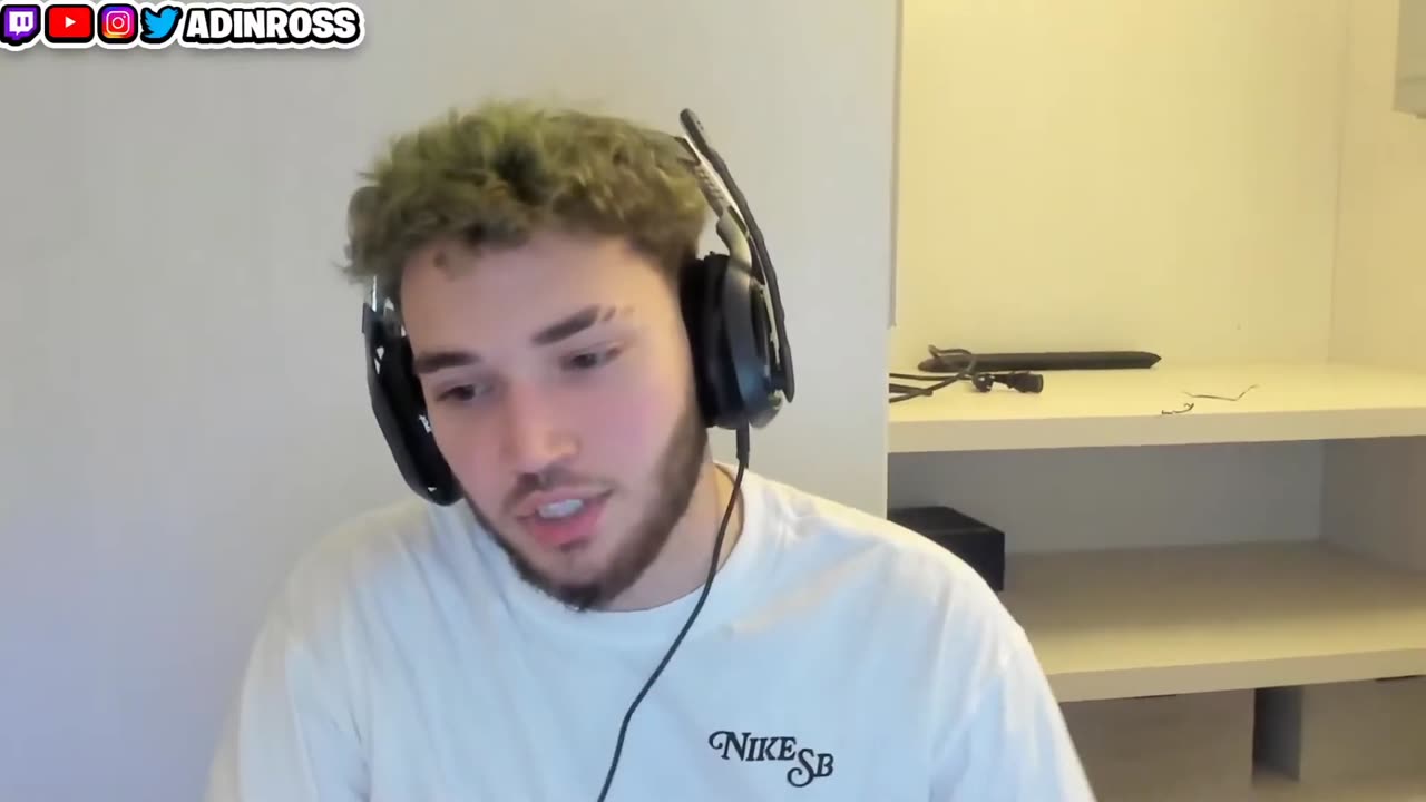 Adin Ross Final Message On Stream Cries