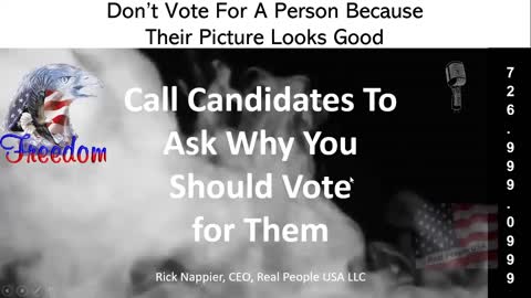 Call Your Republican Candidate to See If They Are Knowledgeable or They Are Grifters