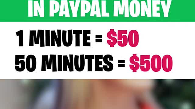 Earn $500 IN PAYPAL MONEY FAST FOR FREE #ShortsDescriptions- #Shorts