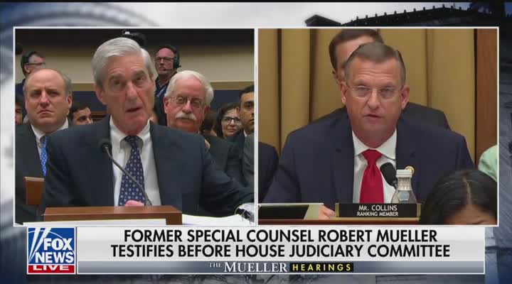 Hearing: Collins questions Robert Mueller