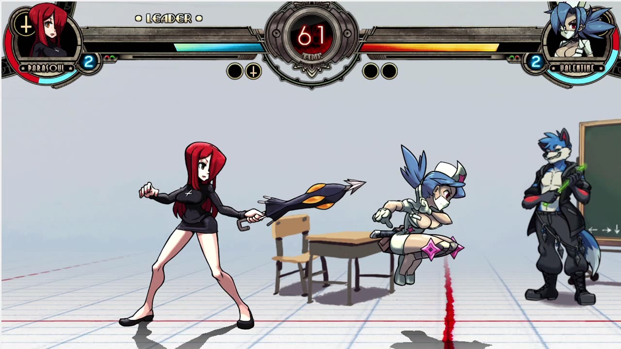 Parasoul vs Valentine