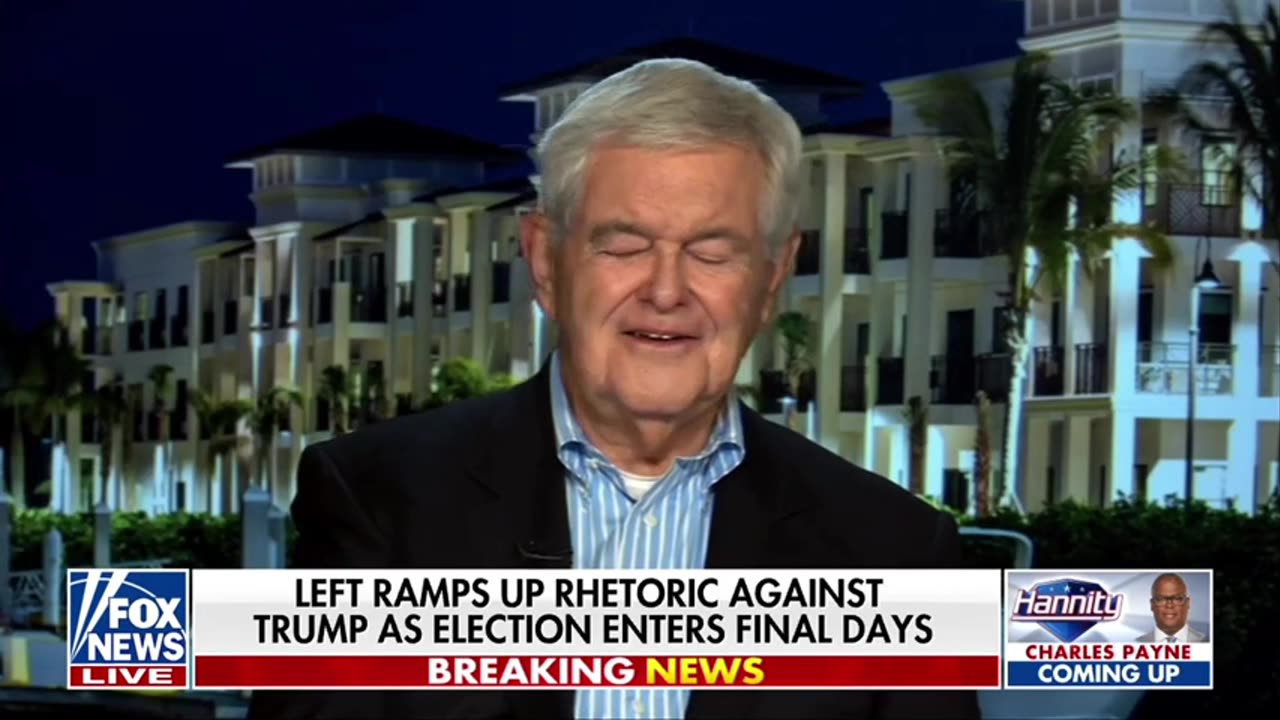 Newt Gingrich: There's NO Evidence Trump's A Threat