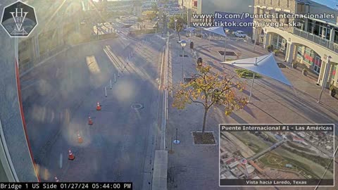 2024-01-27 - Puente Internacional 1 (viendo hacia Laredo, Texas)