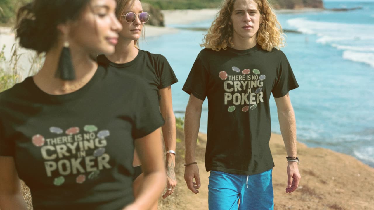 There is no crying in Poker T-shirt