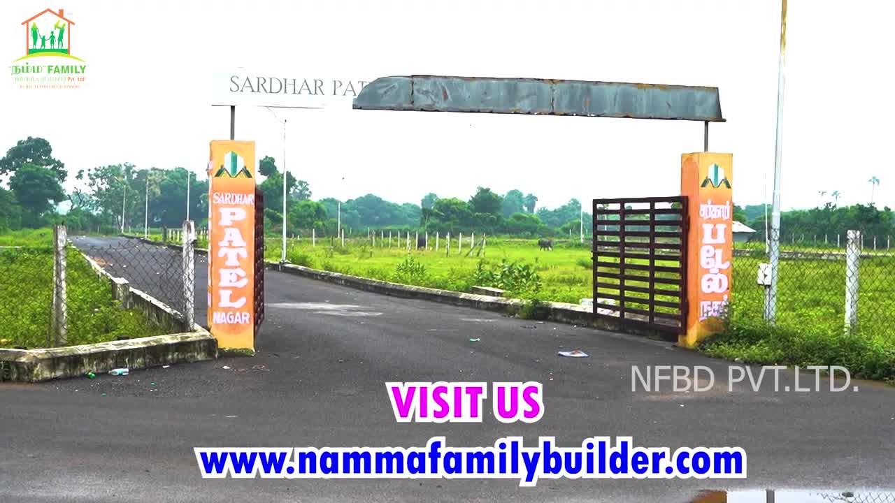 Sardhar Patel Nagar | Villa plot for sale | Maraimalai Nagar | On Road Near GST & Ford