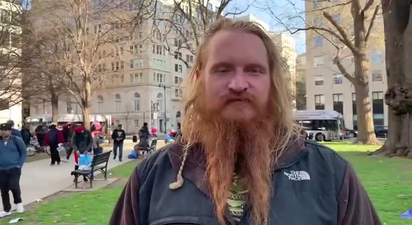 The People's Convoy feeding the DC Homeless